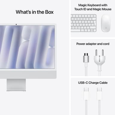 iMac 24" M4 10/10/256 (sølv)