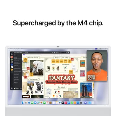 iMac 24" M4 10/10/256 (sølv)