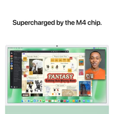 iMac 24" M4 10/10/256 (grønn)