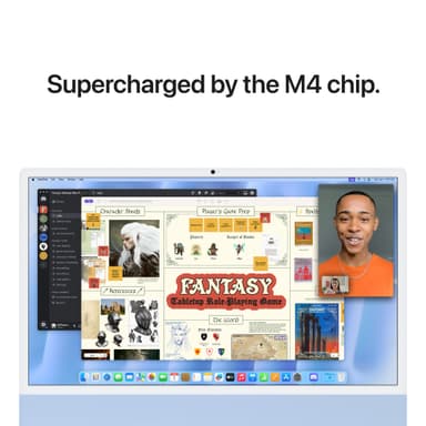 iMac 24" M4 10/10/256 (blå)