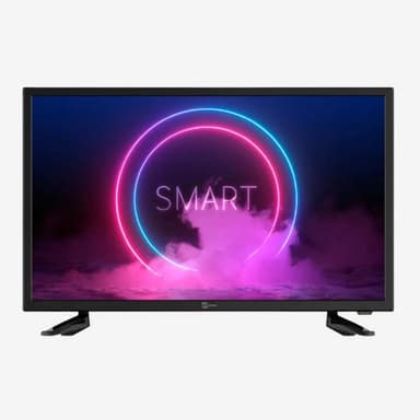 PALCO 22 tommer Full HD Smart TV 12V DC 100-240V for båt campingvogn bobil DVB-T2 DVB-S2 VESA 100x100 PALCO 22LX1