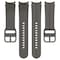 Klokkebånd silikon Mørk grå Samsung Watch 5/5 Pro/4/4 Classic/3 41 mm