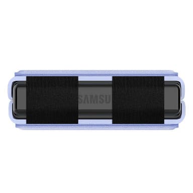 Nillkin Qin Vegansk Lær Deksel Samsung Galaxy Z Flip 4 - Lavendel