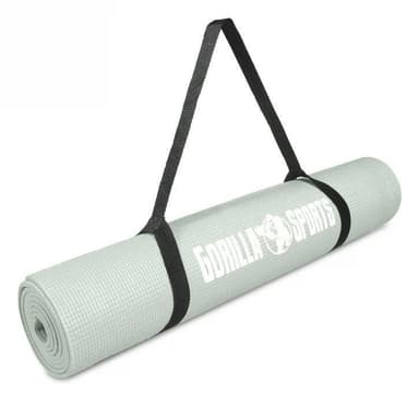 Gorilla Sports Yogamatte PVC - 180x60 cm