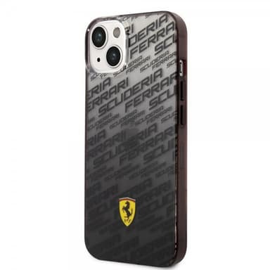Ferrari iPhone 14 Deksel Gradient Scuderia Svart