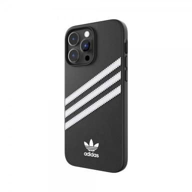 Adidas iPhone 14 Pro Max Deksel 3 Stripes Snap Case Svart Hvit