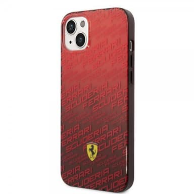 Ferrari iPhone 14 Plus Deksel Gradient Scuderia Rød
