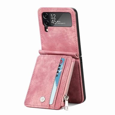 Mobildeksel 2i1 Samsung Galaxy Z Flip 4 - Rosa