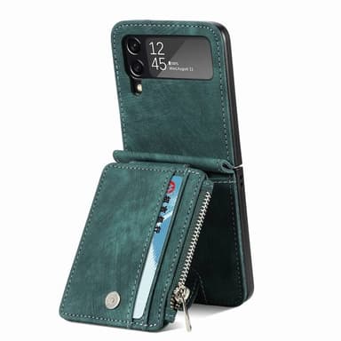 Mobildeksel 2i1 Samsung Galaxy Z Flip 4 - Grønn
