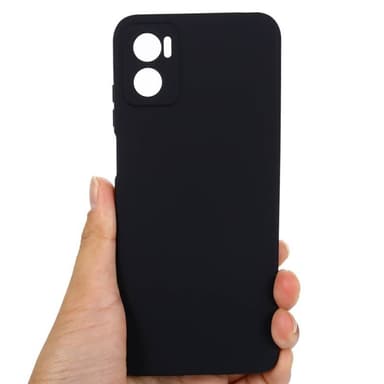 Liquid silikondeksel Motorola Moto E22i - Svart