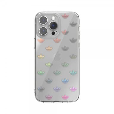 Adidas iPhone 14 Pro Max Deksel Trefoil Clear Case Transparent