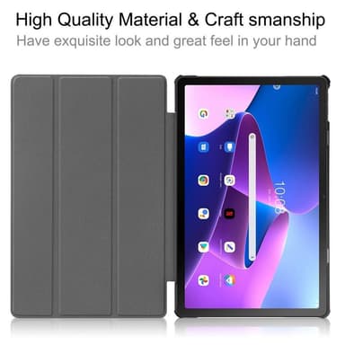 Tri-fold Deksel til Lenovo Tab M10 Plus Gen 3 - Grønn