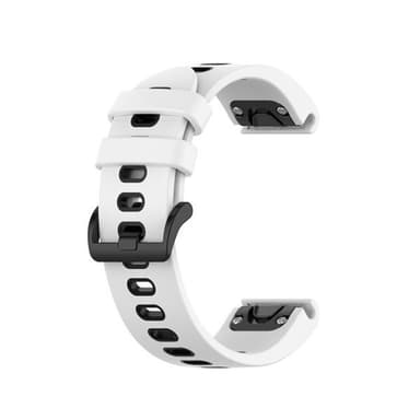 Armband till Garmin Tactix 7 26mm - Vit & Svart