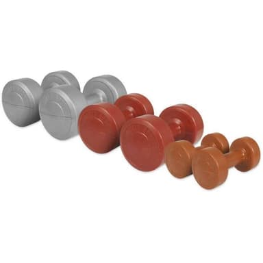 Gorilla Sports Dumbbells Aerobic Basic - Pakke 12kg