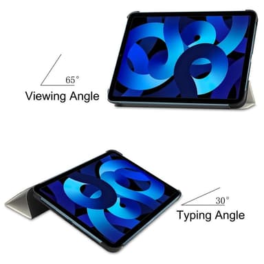 Apple iPad 10.9 2022 Trippeldeksel med smal passform - Katt