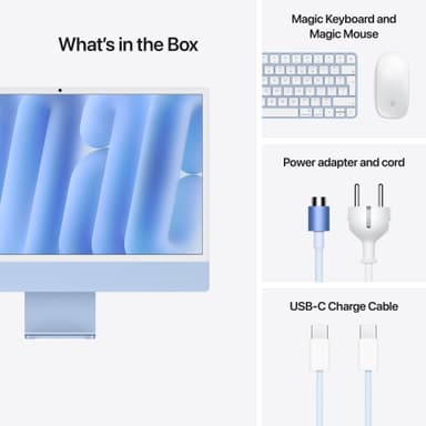 iMac 24" M4 8/8/256 (blå)