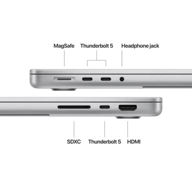 MacBook Pro 14 M4 Pro 24/1000GB (Sølv)