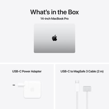 MacBook Pro 14 M4 Max 36/1000GB (Sølv)