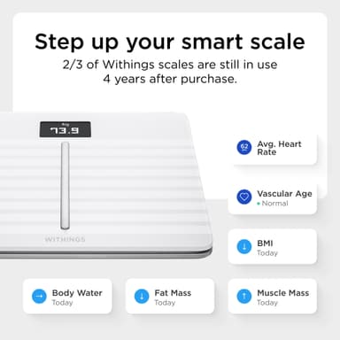 Withings Body Cardio badevekt WITWBS04WH (hvit)