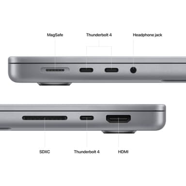 MacBook Pro 14 M2 Pro 2023 512GB (stellargrå)