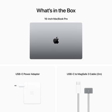 MacBook Pro 16 M2 Pro 2023 16/512GB (stellargrå)