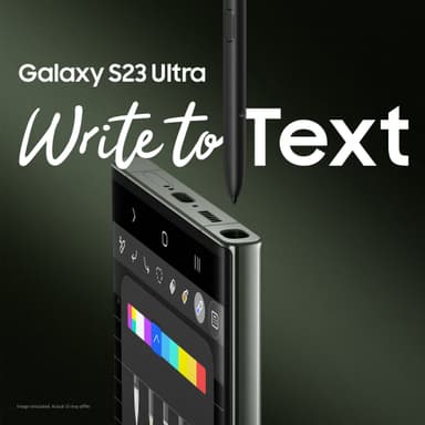 Samsung Galaxy S23 Ultra 5G smarttelefon 8/256GB (sort)