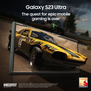 Samsung Galaxy S23 Ultra 5G smarttelefon 12/512GB (sort)