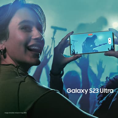 Samsung Galaxy S23 Ultra 5G smarttelefon 12/512GB (sort)