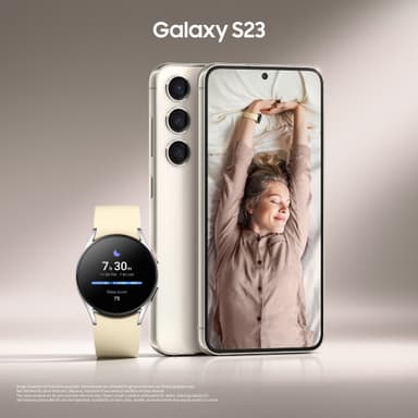 Samsung Galaxy S23 Enterprise 5G smarttelefon 8/128GB (sort)