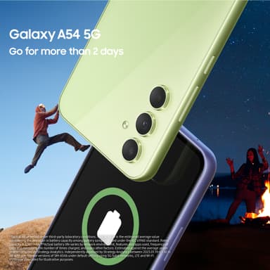 Samsung Galaxy A54 5G smarttelefon 8/128GB (lilla)