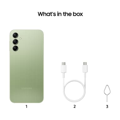 Samsung Galaxy A14 smarttelefon 4/64GB (grønn)