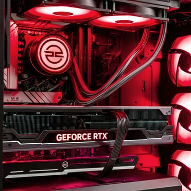 PCSpecialist Fusion R90D R9X3D-7/32/1000/4080 stasjonær gaming-PC