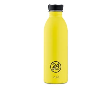 Enkeltvegget drikkeflaske i stål fra 24Bottles, Citrus