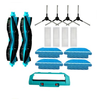 Ersättningstillbehörssats 15 delar Cecotec Conga 3290 / 3390 / 3490 / 3590 / 3690 / 3790 / 3890 Ultra / 3890 Titanium / 3890 Vital