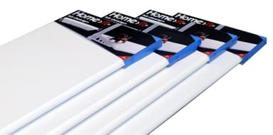 Hylle M-design 100 cm - hvit