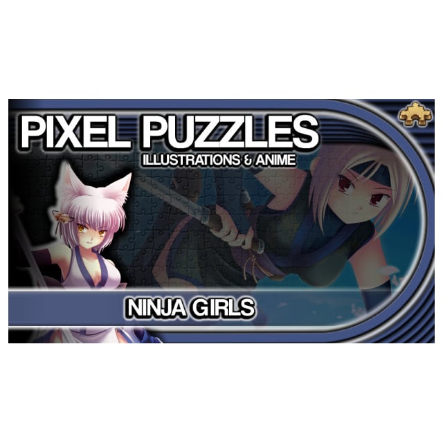 Pixel Puzzles Illustrations & Anime - Jigsaw pack: Ninja Girls - PC Wi