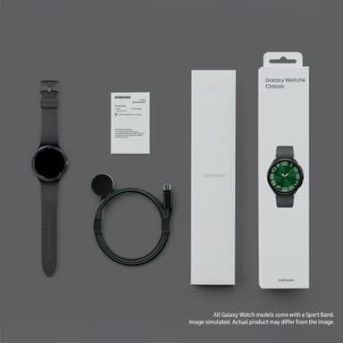 Samsung Galaxy Watch6 Classic 47mm LTE (sort)