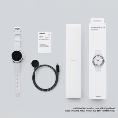 Samsung Galaxy Watch6 Classic 47mm BT (sølv)