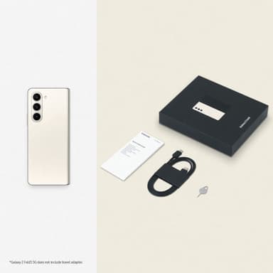 Samsung Galaxy Z Fold5 5G smarttelefon 12/512GB (Cream)