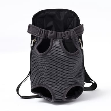 Ryggsekk transportbag for kjæledyr Sort M / 2.5-3.5 kg