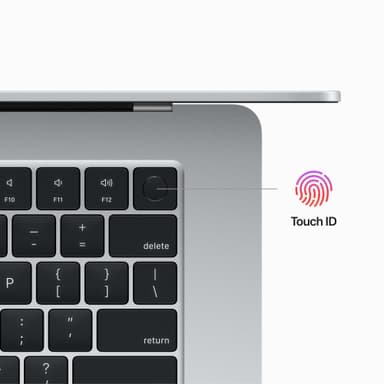 MacBook Air 15 M2/8/256 2023 (Sølvfinish)