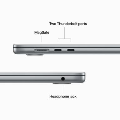 MacBook Air 15 M2/8/256 2023 (Stellargrå)