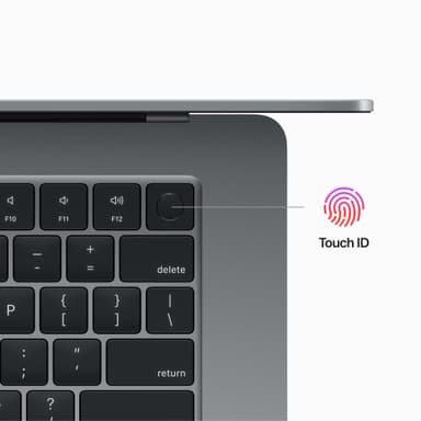 MacBook Air 15 M2/8/256 2023 (Stellargrå)
