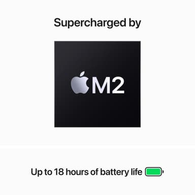 MacBook Air 15 M2/8/512 2023 (Midnatt)