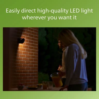 Philips Mimosa utendørs vegglampe 7W