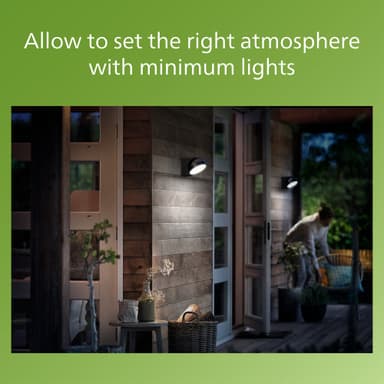 Philips Mimosa utendørs vegglampe 7W
