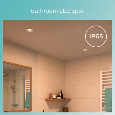 Philips Dive Ceiling spotlys 5,5W 3-pakning (hvit)