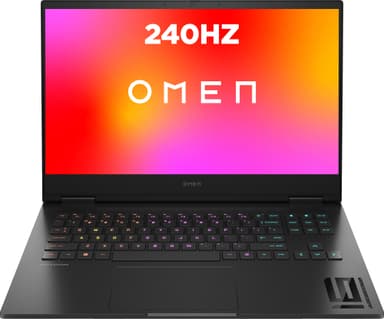 HP Omen 16-wf0876no  i7-13HX/16/512/4070 16" bærbar gaming-PC