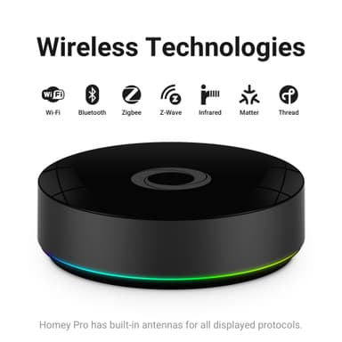 Homey Pro hub for smarthjem