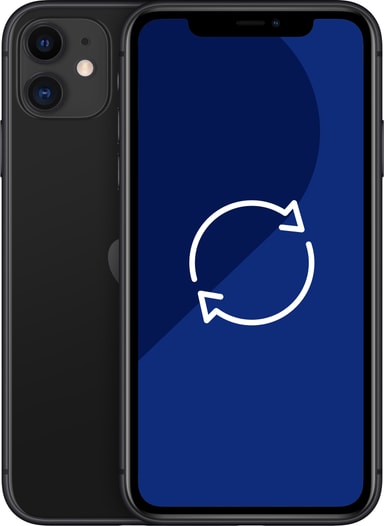 Brukt iPhone 11 smarttelefon 128 GB (sort) Elkjøp